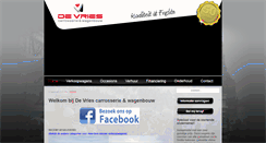 Desktop Screenshot of devries-holding.nl